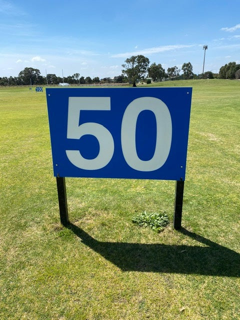 Range Distance Sign