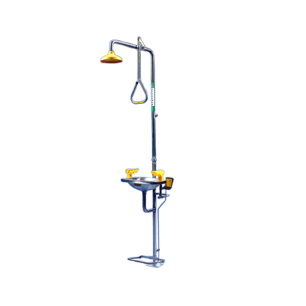 Shower with Aerated Eye and Face Wash
