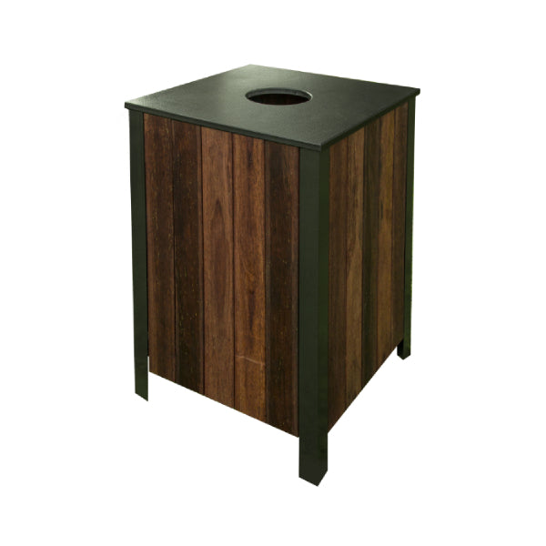 Merbau Rubbish Bin
