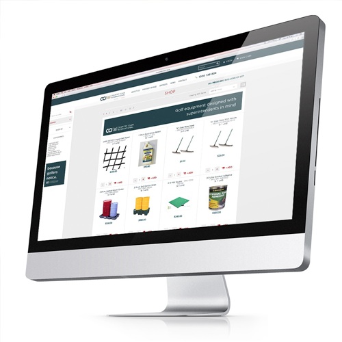 The new website's online ordering system is simple and user friendly.