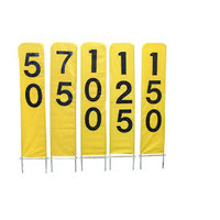 Premium Yellow Distance Marker Cover