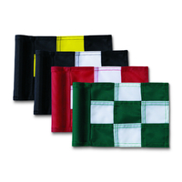 CCI Checkered Practice Green Golf Flag
