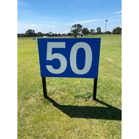 Range Distance Sign