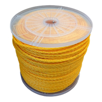 Braided Poly Rope - Yellow