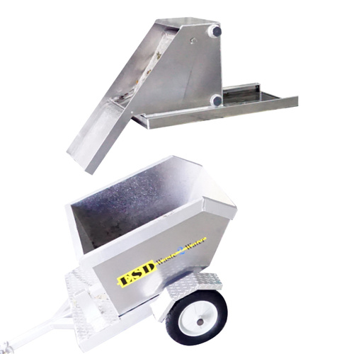 Clippings Separator and Cart