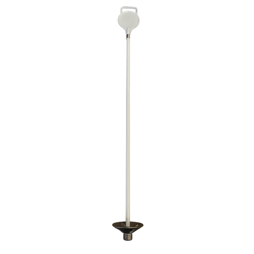 Junior Flag Pole Complete Set - White