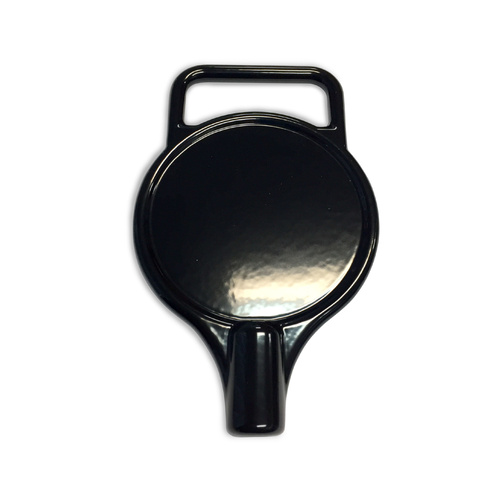 Junior Flag Pole Shield - Black