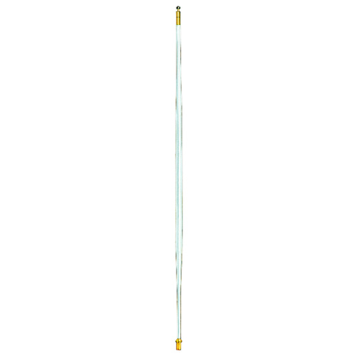 Tapered Tournament Fibreglass Golf Flag Pole - White