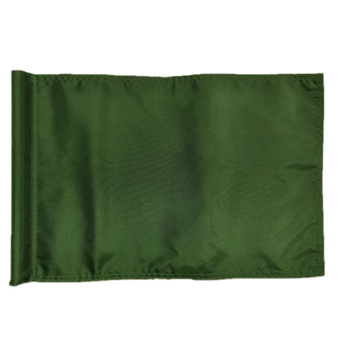 Solid Colour Regulation Golf Flag - Green 200 Denier