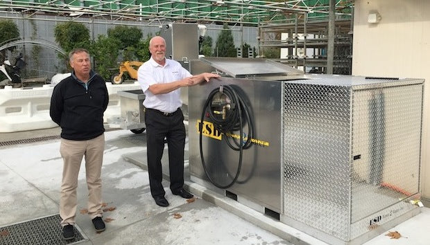 CCI Water management install wash bay