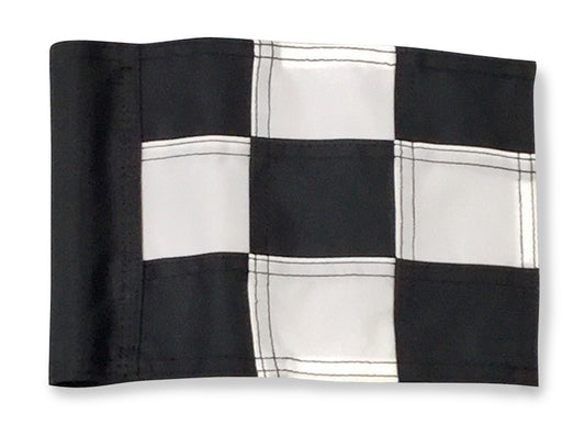 CCI Checkered Practice Green Golf Flag