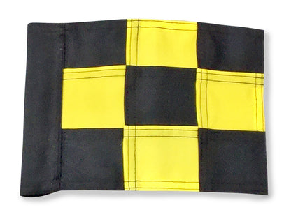 CCI Checkered Practice Green Golf Flag