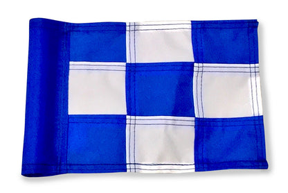 CCI Checkered Practice Green Golf Flag