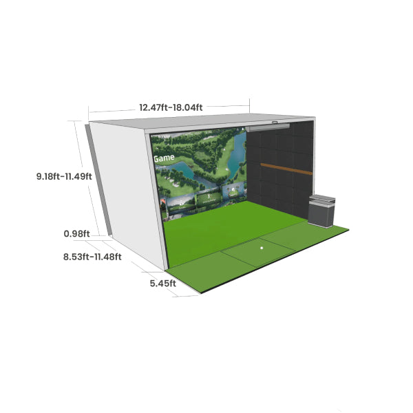 CCI Pro Putt Studios Golf Simulator