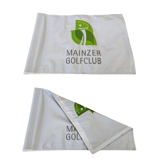 CCI Embroidered Custom Regulation Logo Golf Flag