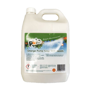 Polo Citrus Orange Pump Soap With Beads - 5L