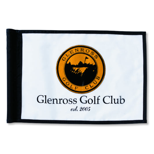 Embroidered Custom Regulation Logo Golf Flag