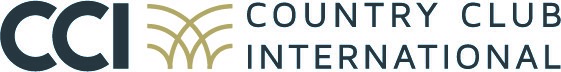Logo of Country Club International with 'CCI' and 'Country Club International' text.