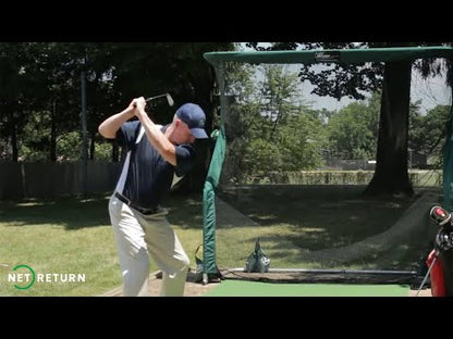 Pro Series V2 Golf Net with Side Barriers