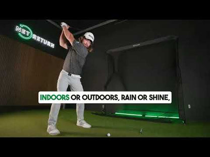 Pro Series V2 Golf Net with Side Barriers